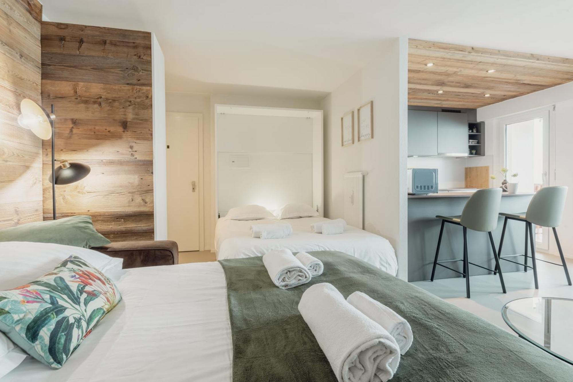 Magnifique Appartement Proche Du Centre 크란스몬타나 외부 사진
