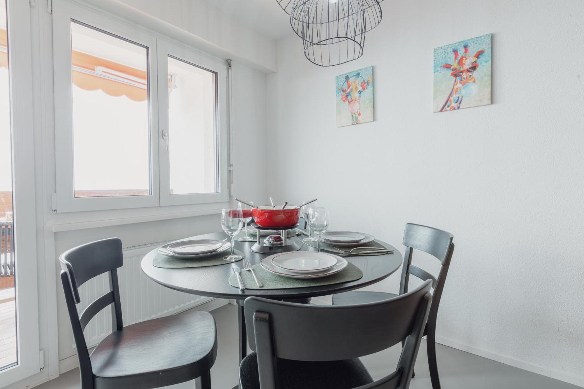 Magnifique Appartement Proche Du Centre 크란스몬타나 외부 사진