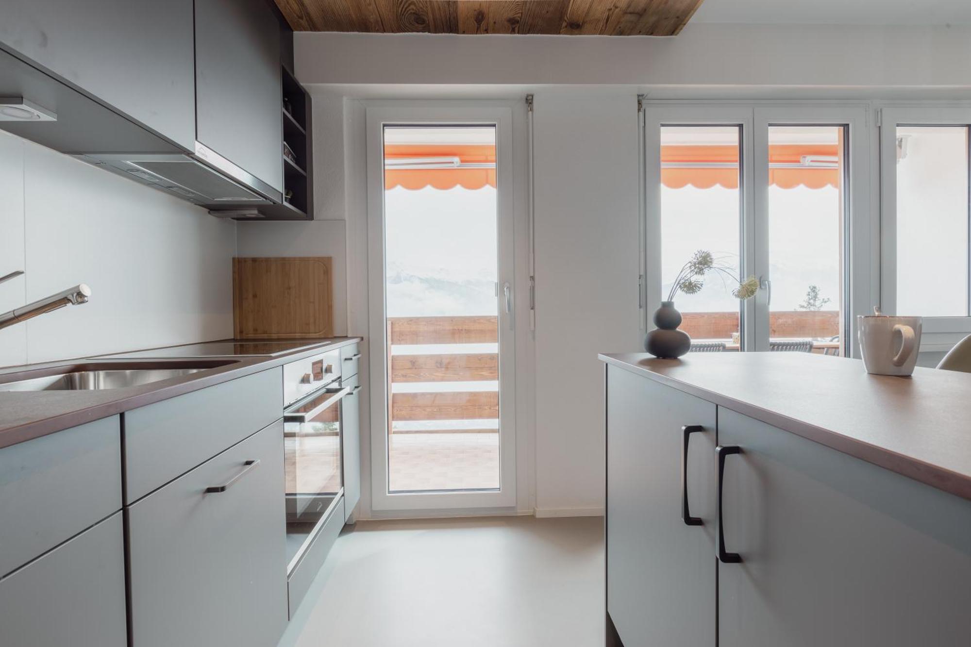 Magnifique Appartement Proche Du Centre 크란스몬타나 외부 사진