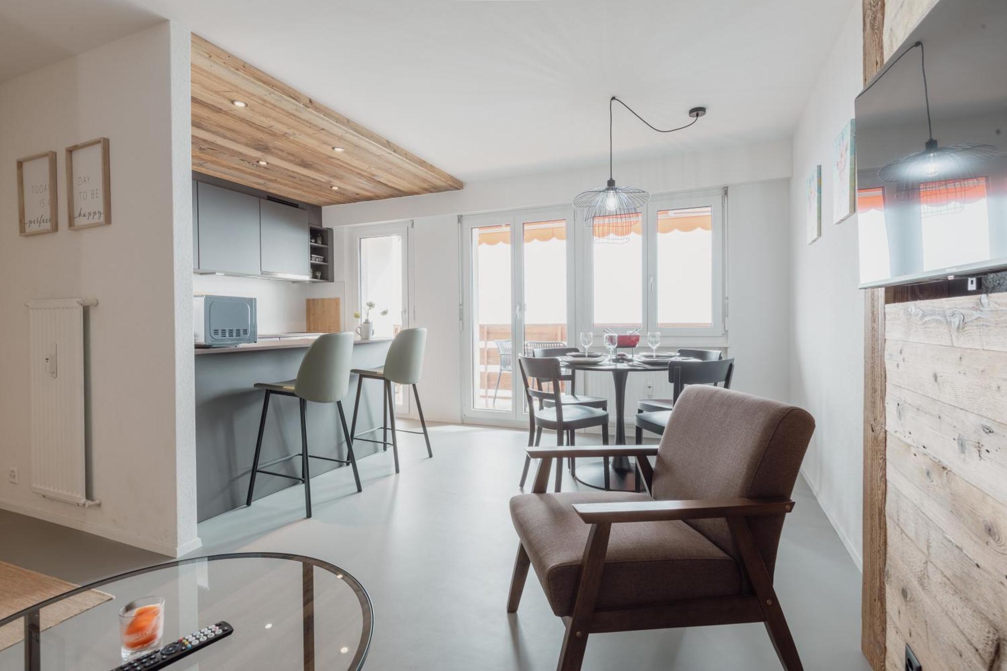 Magnifique Appartement Proche Du Centre 크란스몬타나 외부 사진