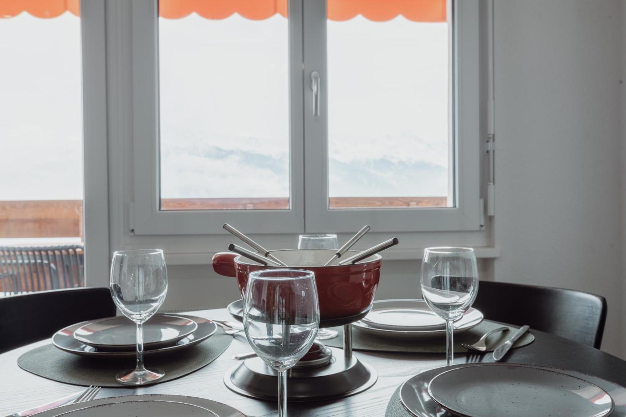 Magnifique Appartement Proche Du Centre 크란스몬타나 외부 사진
